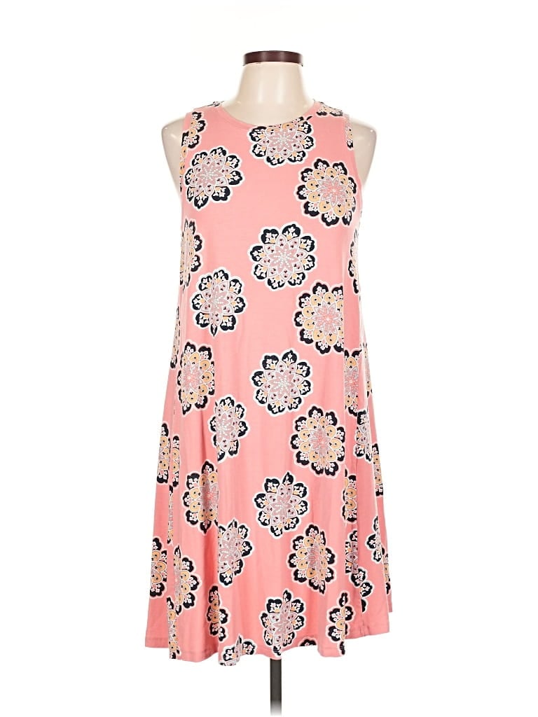 Pre-owned Ann Taylor Loft Outlet Casual Dress In Pink
