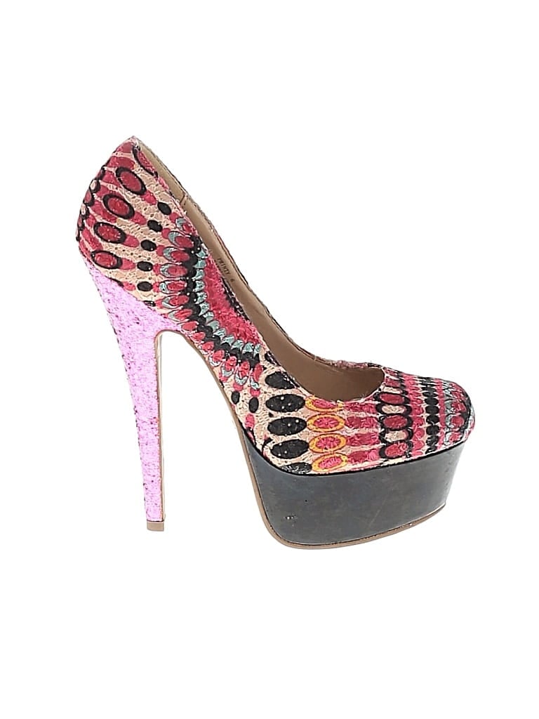 Pre-owned Zigi Soho Heels In Pink