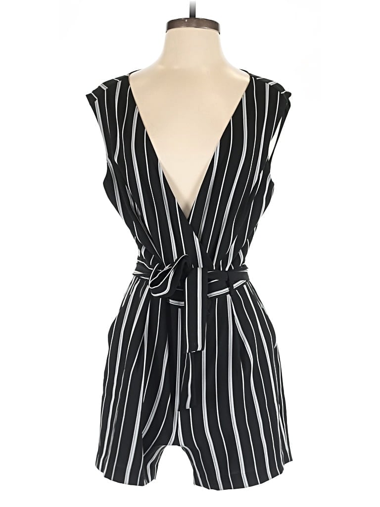 Pre-owned Banana Republic Factory Store Romper In Black