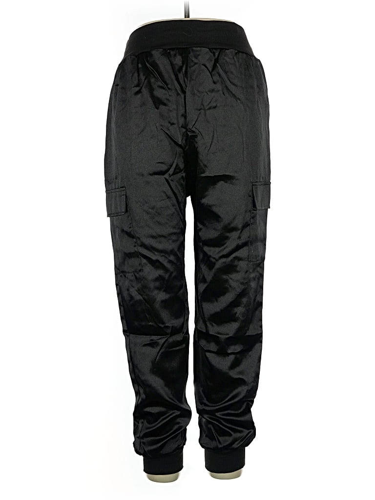 Pre-owned Unbranded Cargo Pants In Black