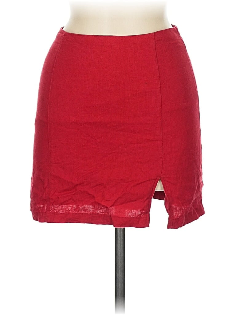 Pre-owned Glassons Casual Skirt In Red