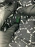 Stile Benetton Polka Dots Black 3/4 Sleeve Button-Down Shirt Size S (estimated) - photo 7