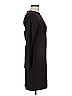 H&M Solid Black Casual Dress Size L - photo 4