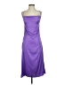 Danielle Bernstein Solid Purple Cocktail Dress Size S - photo 1