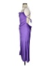 Danielle Bernstein Solid Purple Cocktail Dress Size S - photo 5
