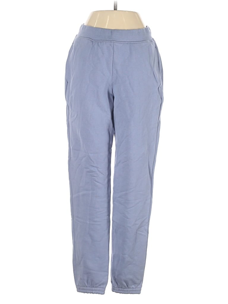 Pre-owned Girlfriend Collective Casual Pants In Blue