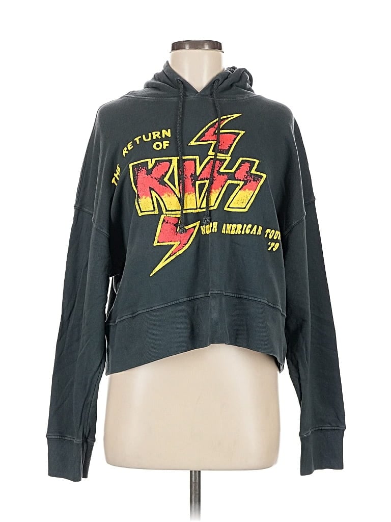 Pre-owned Daydreamer La Pullover Hoodie In Green