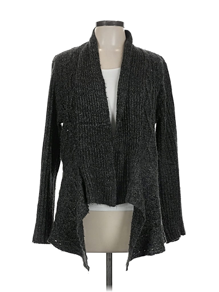 Pre-owned 89th & Madison Cardigan Sweater In Gray