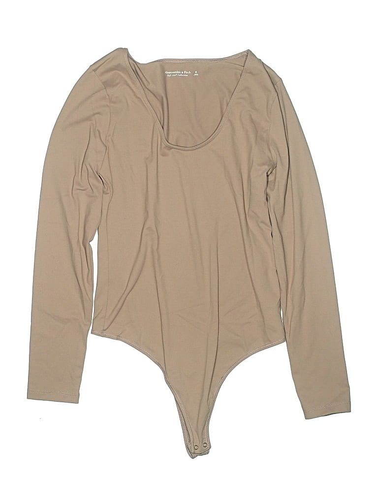 Pre-owned Abercrombie & Fitch Bodysuit In Brown