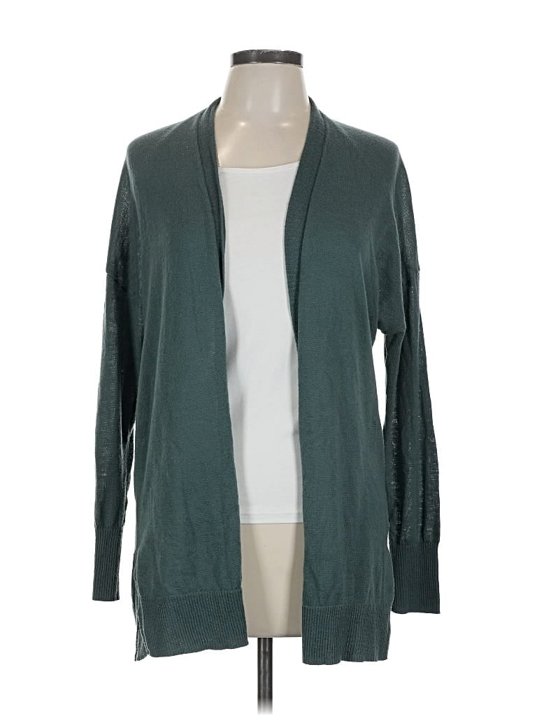 Pre-owned Nine West Cardigan Sweater In Blue