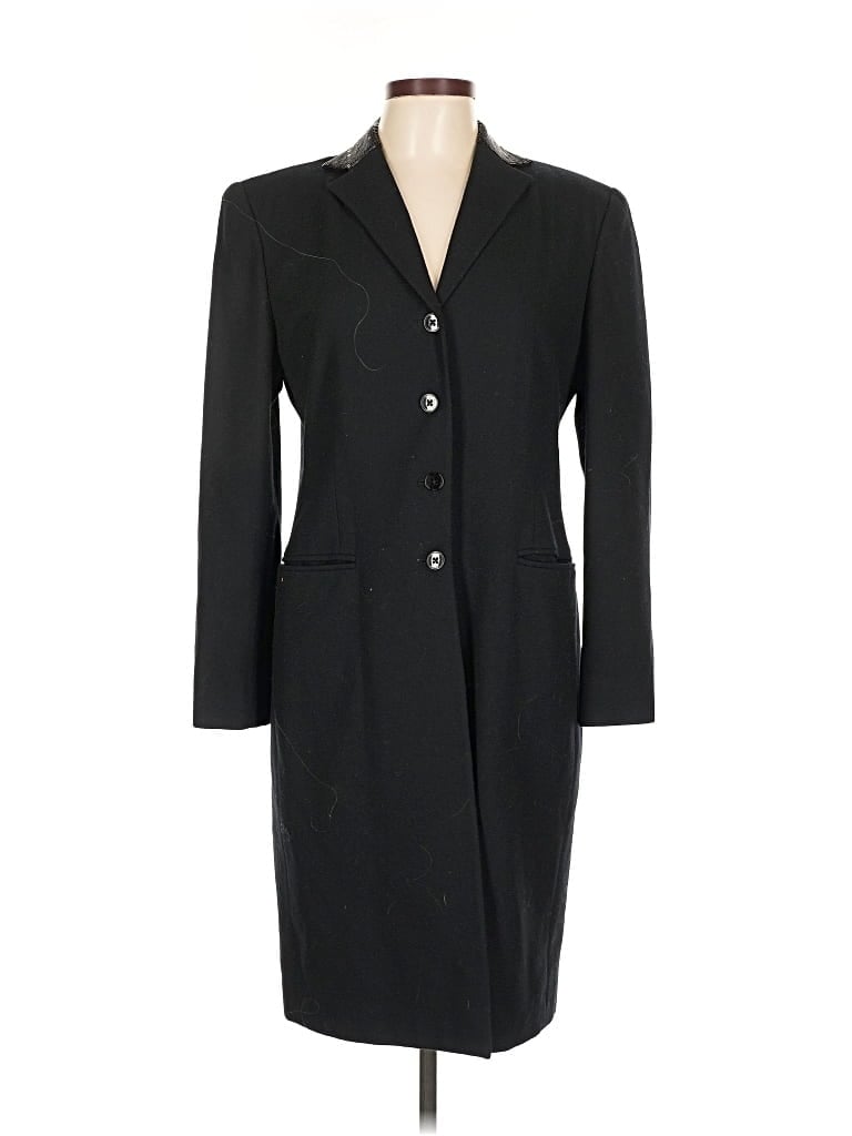 Pre-owned Polo Ralph Lauren Coat In Black