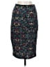 Lularoe Print Teal Casual Skirt Size XS - photo 2