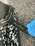BCBGMAXAZRIA Print Black Casual Pants Size XS - photo 7