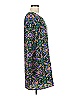 Everly 100% Polyester Print Blue Casual Dress Size M - photo 4