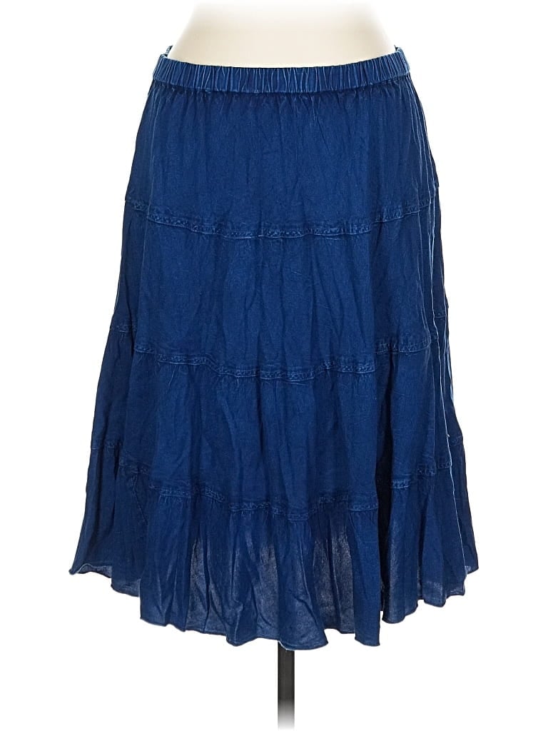 Pre-owned Studio West Casual Skirt In Blue