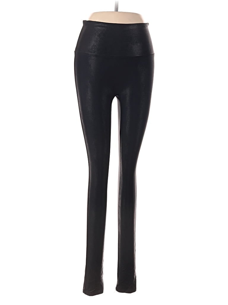 Pre-owned Spanx Active Pants In Black