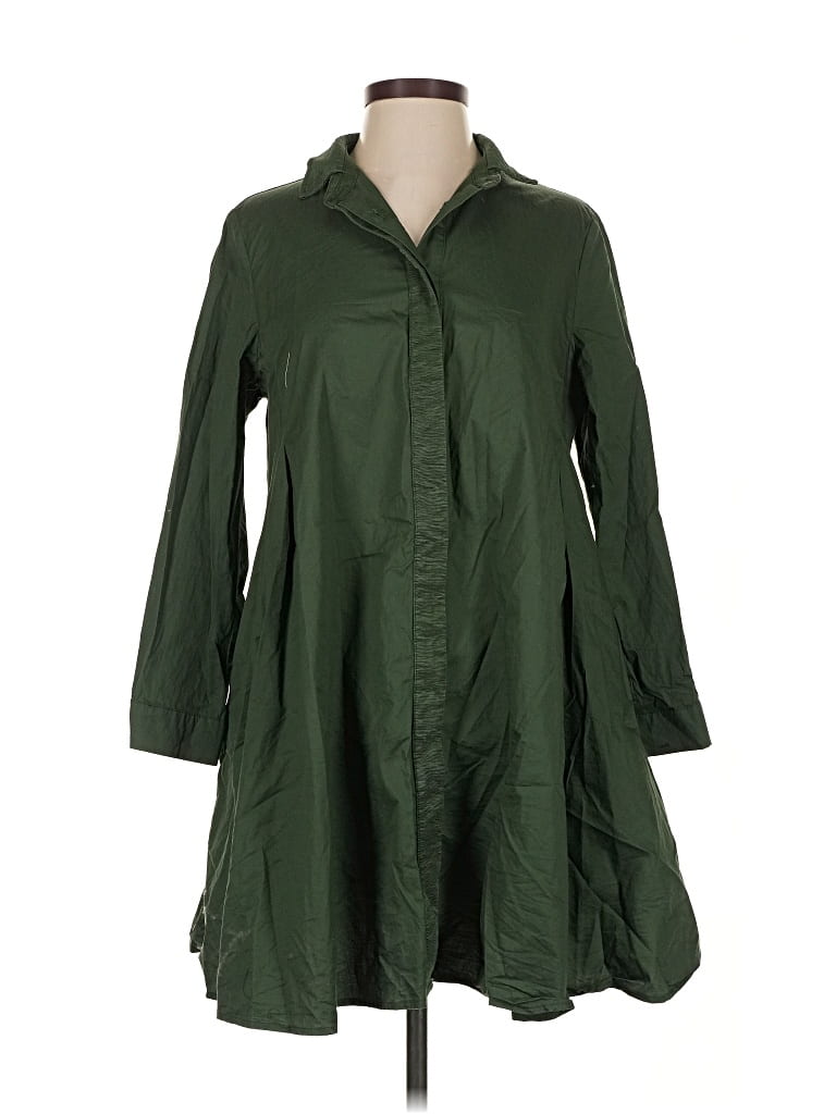 Pre-owned Tuckernuck Casual Dress In Green