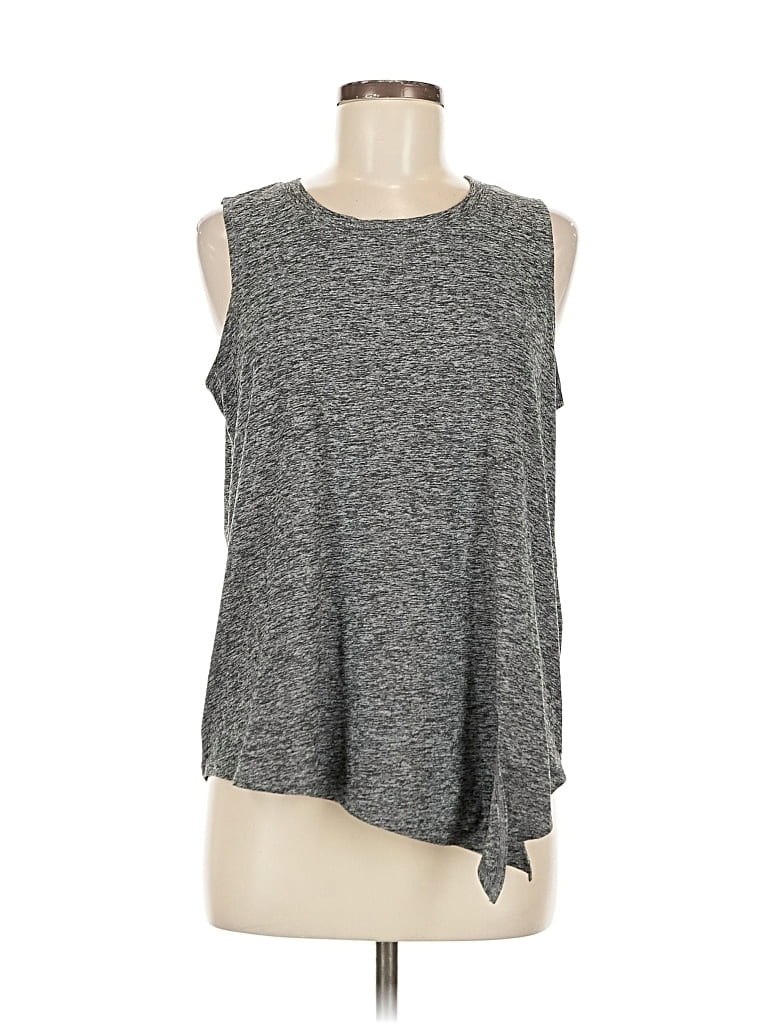 Pre-owned Beyond Yoga Sleeveless T-shirt In Gray