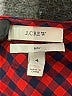 J.Crew Houndstooth Red Long Sleeve Button-Down Shirt Size 4 - photo 7