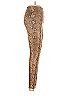 Zara Animal Print Brown Leggings Size XS - photo 4