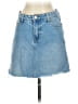 ABound 100% Cotton Blue Denim Skirt Size 26 waist - photo 1