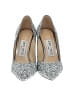 Jimmy Choo Silver Blue Heels Size EU 34 1/2 - photo 2
