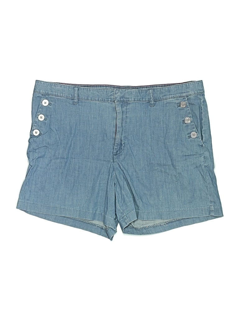 Pre-owned Tommy Hilfiger Denim Shorts In Blue