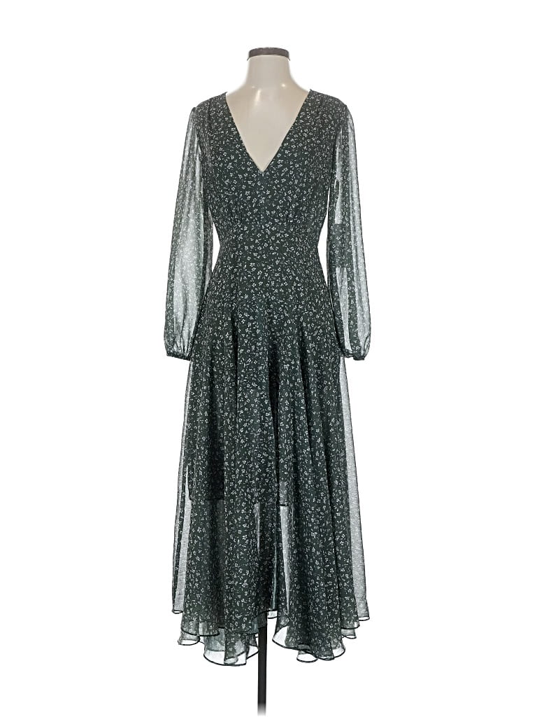 Pre-owned Jenny Yoo Collection Cocktail Dress In Green