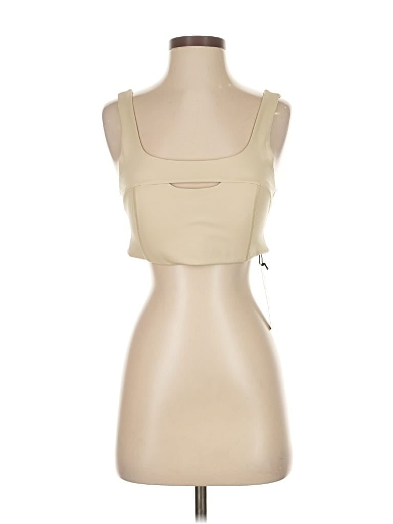 Girlfriend Collective Sports Bra In Neutral