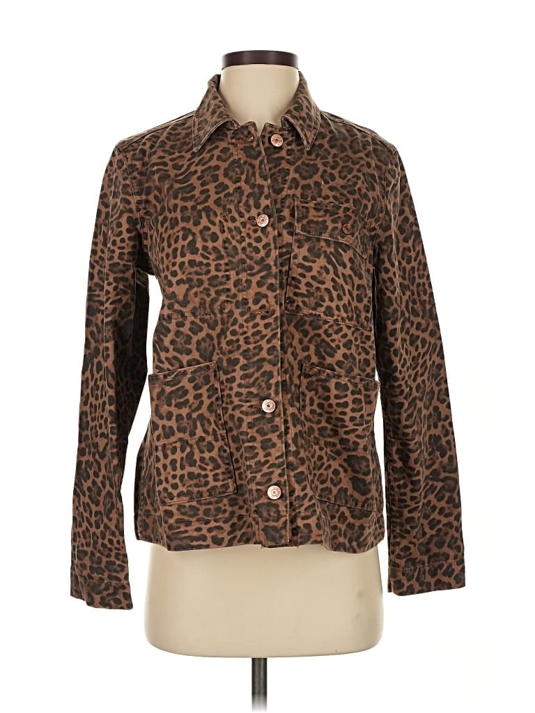 Gap Blazer Jacket In Brown