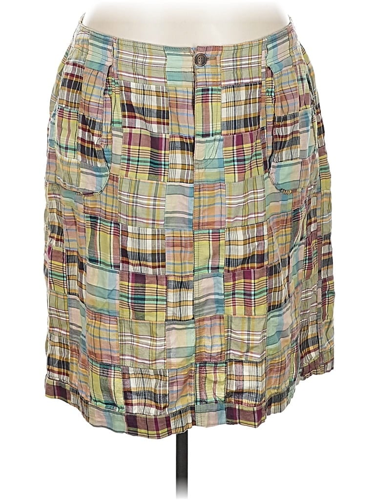 Pre-owned Liz Claiborne Casual Skirt In Green