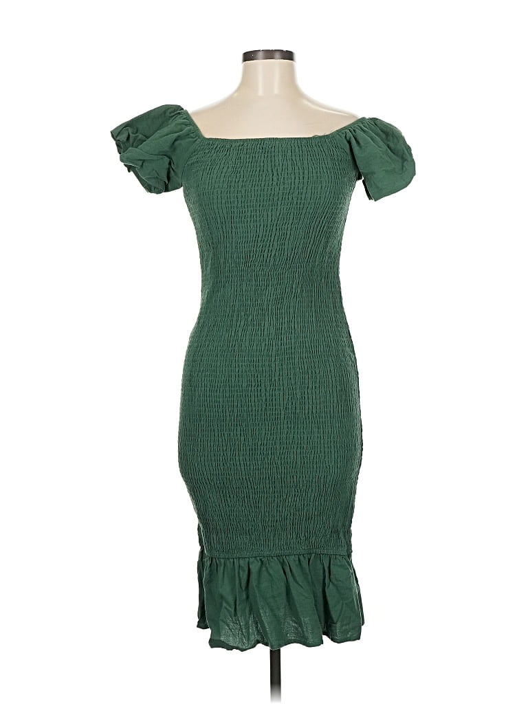 Pre-owned Simplee Cocktail Dress In Green