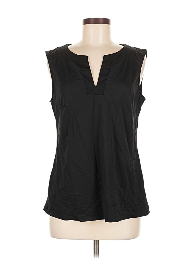 Pre-owned Aryeh Sleeveless Blouse In Black