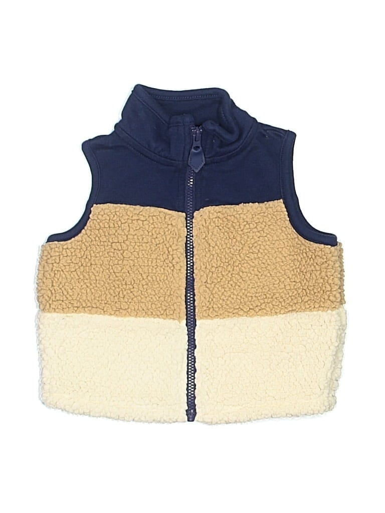 Pre-owned Carter's Babies' Vest In Blue