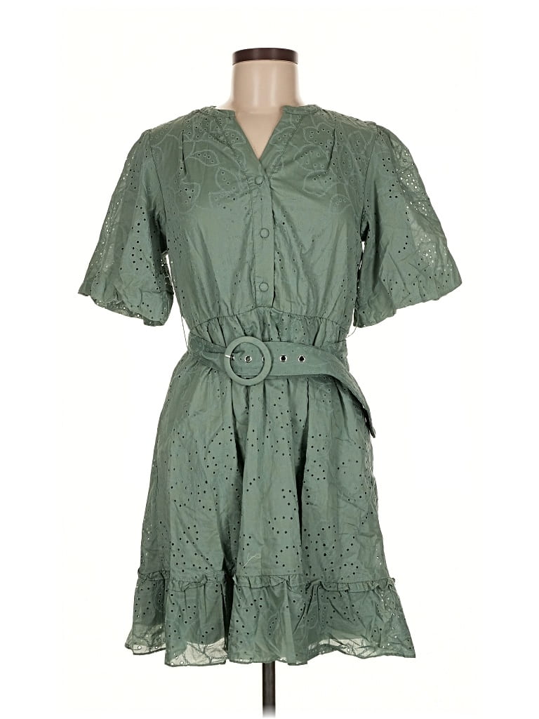 Pre-owned J By Joie Casual Dress In Green