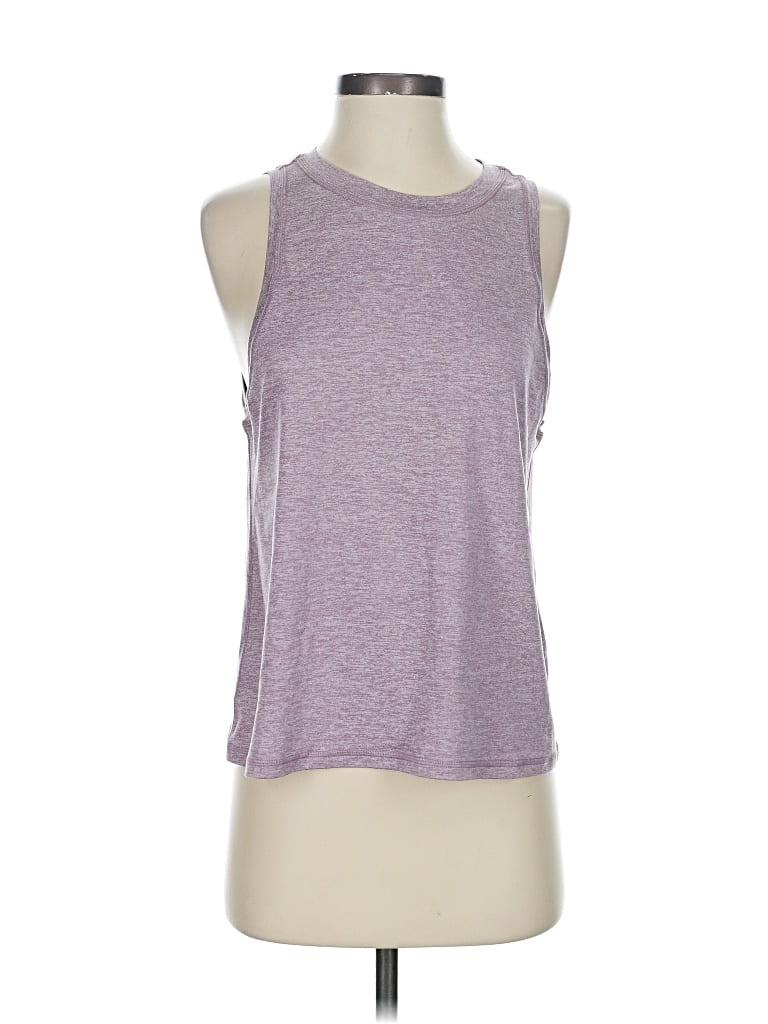 Pre-owned Athleta Sleeveless T-shirt In Purple