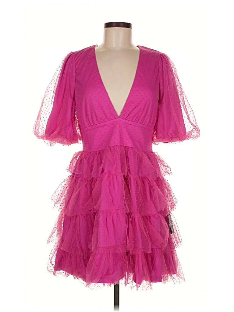 Pre-owned Lulus Cocktail Dress In Pink