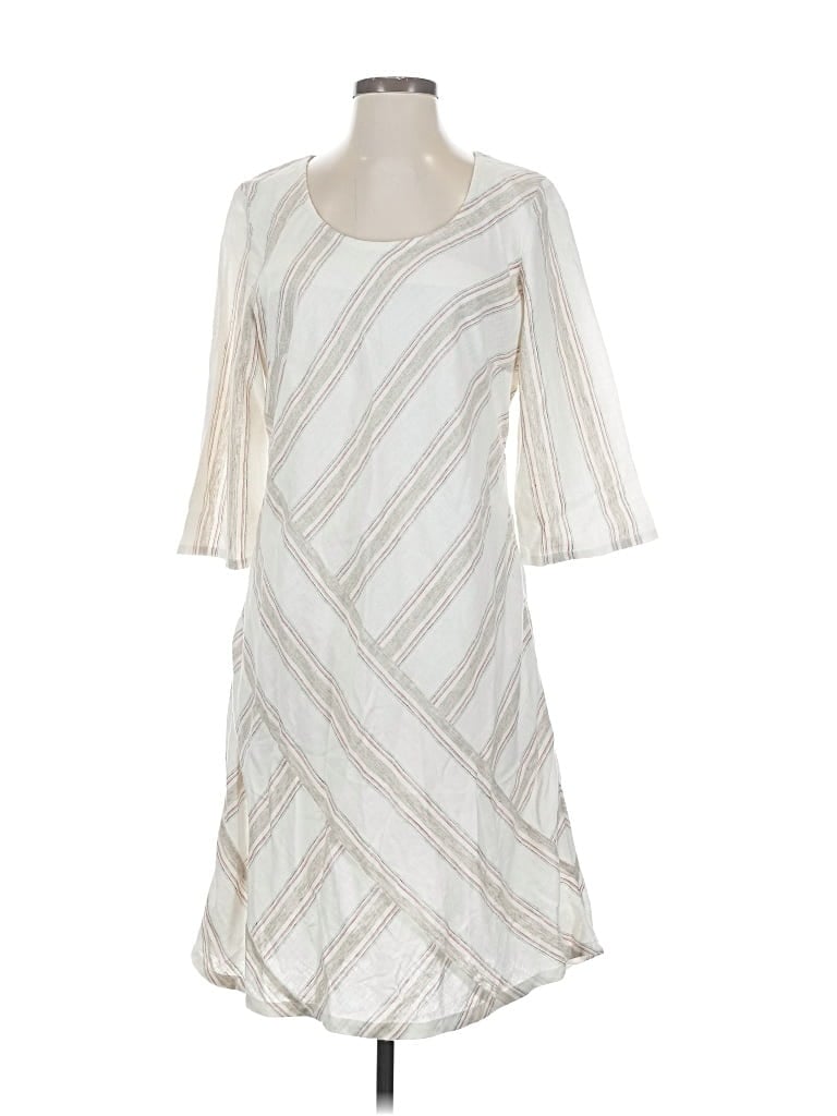 Pre-owned Soft Surroundings Casual Dress In White