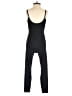 Crz Yoga Solid Black Jumpsuit Size XXS (estimated) - photo 2