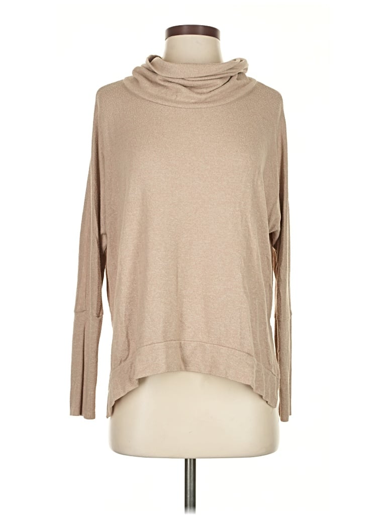 Pre-owned Korye Turtleneck Sweater In Brown