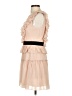 BCBGMAXAZRIA 100% Polyester Tan Cocktail Dress Size 4 - photo 5