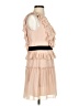 BCBGMAXAZRIA 100% Polyester Tan Cocktail Dress Size 4 - photo 4