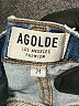 AGOLDE Hearts Blue Jeans Size 24 waist - photo 7