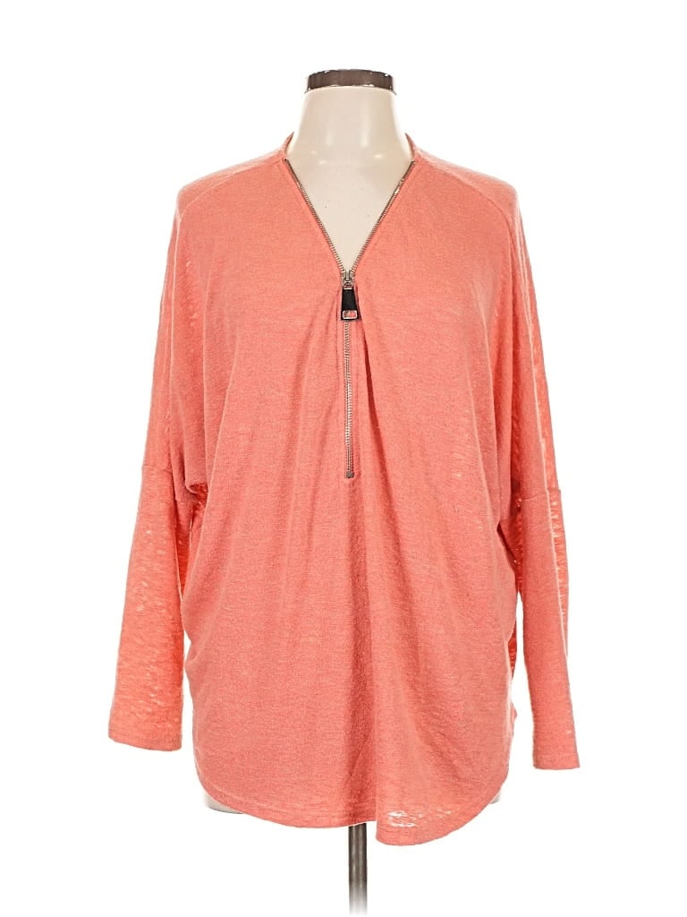 Pre-owned Alfani Cardigan Sweater In Orange
