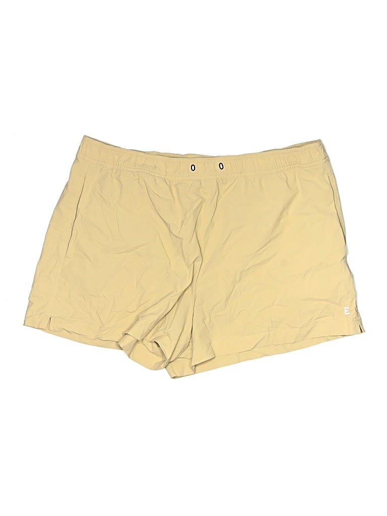 Pre-owned Everlane Khaki Shorts In Yellow