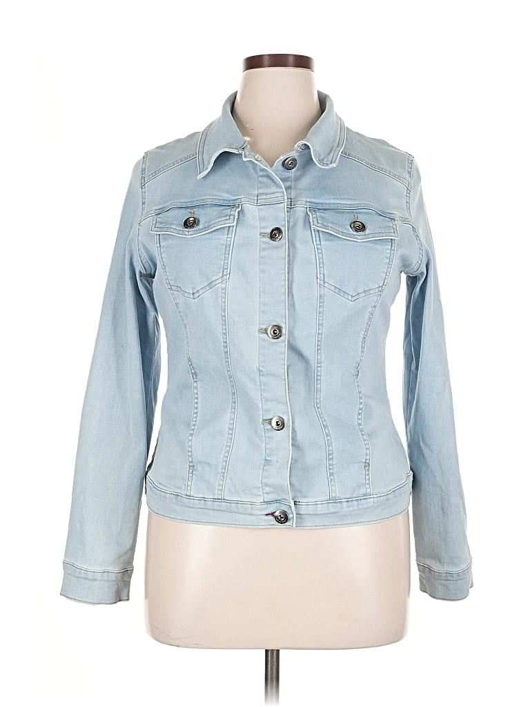 Pre-owned Wrangler Jeans Co Denim Jacket In Blue