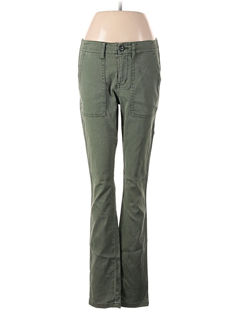 Pre-owned Cabi Casual Pants In Green