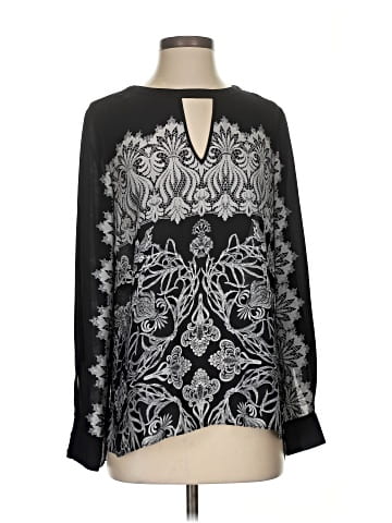 BCBGMAXAZRIA Long Sleeve Blouse (view 1)