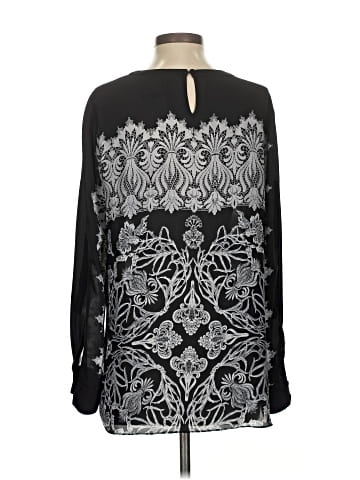 BCBGMAXAZRIA Long Sleeve Blouse (view 2)