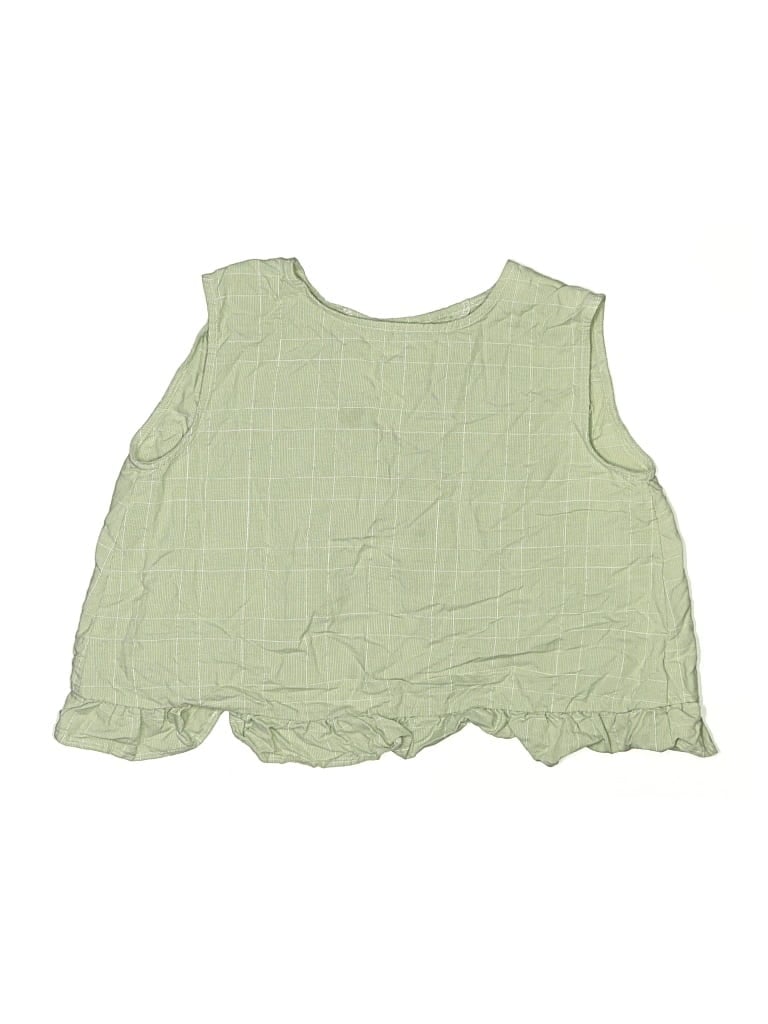 Pre-owned Vignette Kids' Sleeveless Blouse In Green